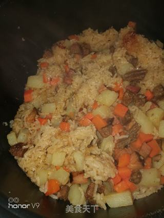 牛肉土豆焖饭的做法步骤:12
