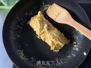 西式美味早餐蛋卷的做法步骤:7