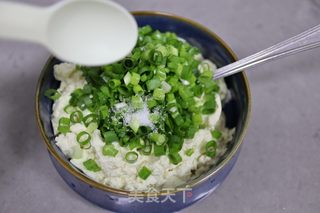 小葱拌豆腐的做法步骤：4