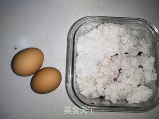 玉米豌豆火腿炒饭的做法步骤:4