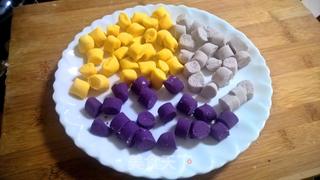 椰汁蜜豆芋圆的做法步骤:5