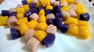 椰汁蜜豆芋圆的做法步骤:7