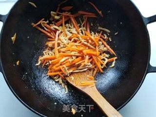 芹菜炒肉丝的做法步骤:9