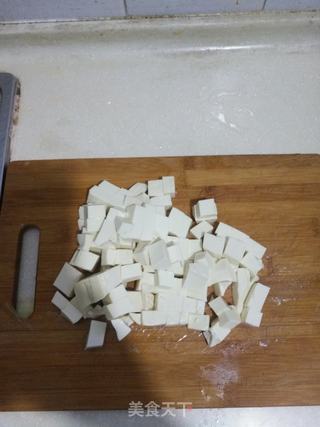 #春时正好#火腿豆腐羹的做法步骤:3