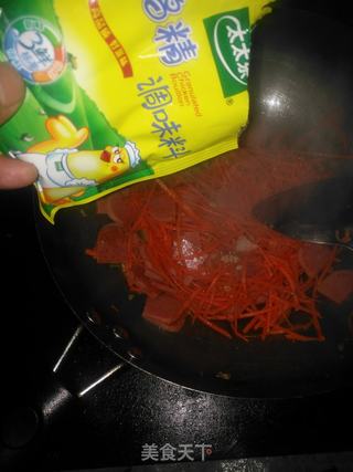 #春时正好#火腿豆腐羹的做法步骤:7
