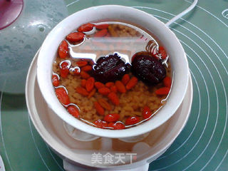 益气乌发枣杞首乌粥的做法步骤:13