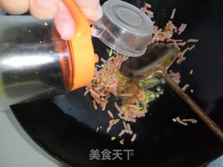 西兰花火腿疙瘩汤的做法步骤:6