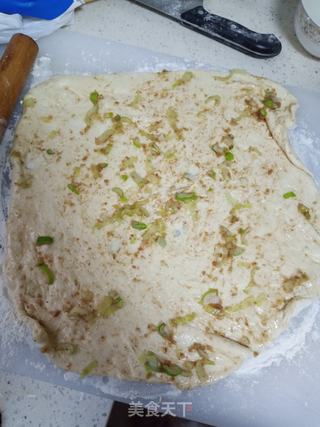 葱花发面饼的做法步骤:4