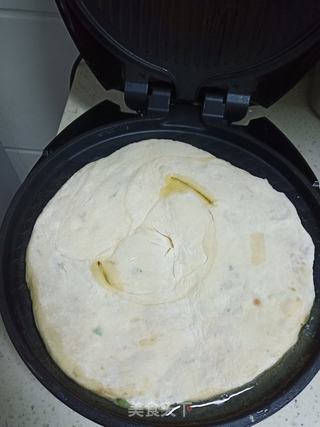 葱花发面饼的做法步骤:8