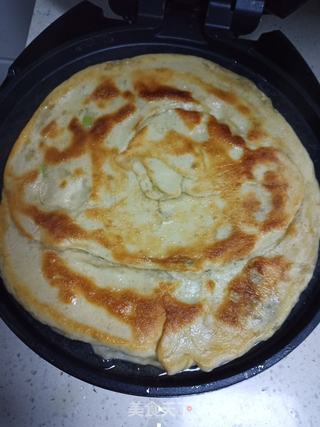 葱花发面饼的做法步骤:9