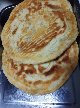 葱花发面饼的做法步骤:10