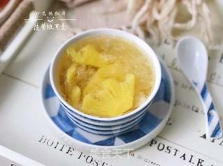菠萝银耳羹的做法步骤:8