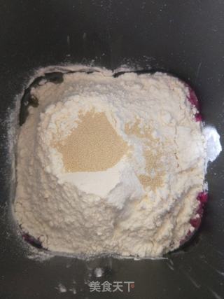玫瑰花面包的做法步骤:6