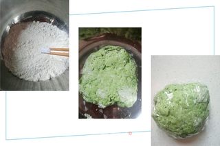 彩色云吞的做法步骤:2