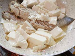 米鱼豆腐羹 的做法步骤:4