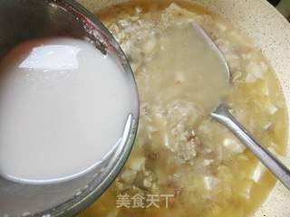 米鱼豆腐羹 的做法步骤:8