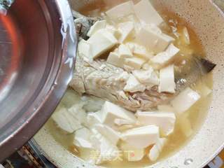 米鱼豆腐羹 的做法步骤:6