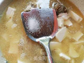 米鱼豆腐羹 的做法步骤:7