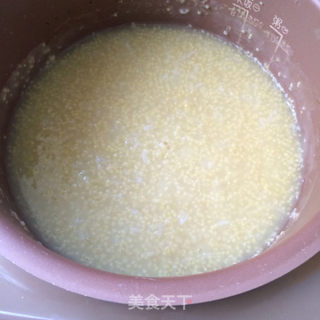 小米糯米原味粥的做法步骤:6