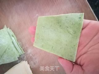 彩色云吞的做法步骤:13
