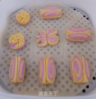 创意花样馒头的做法步骤:8