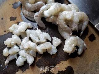 韭菜鲜虾猪肉饺的做法步骤:2
