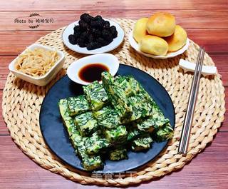 菠菜蒸蛋羹的做法步骤:11
