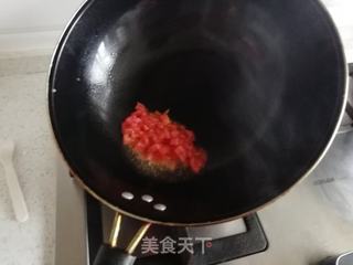 番茄蝴蝶面的做法步骤：4