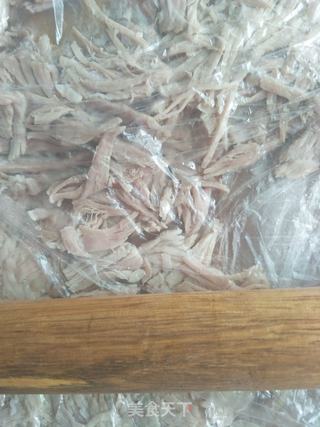 自制肉松( 面包机版)的做法步骤:4