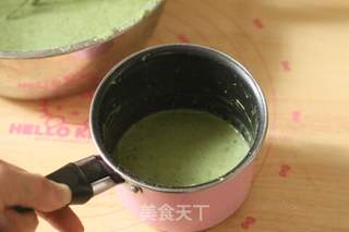 Kitty抹茶千层蛋糕的做法步骤:5