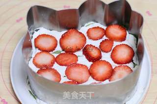 Kitty抹茶千层蛋糕的做法步骤:12