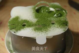 Kitty抹茶千层蛋糕的做法步骤:14