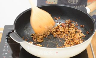 肉末青蒜豆腐的做法步骤:6