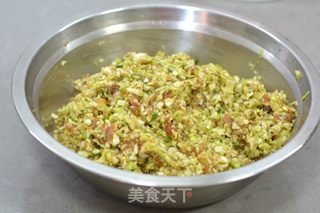 猪肉圆白菜饺子的做法步骤：8