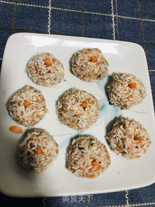 糯米肉丸子的做法步骤:7