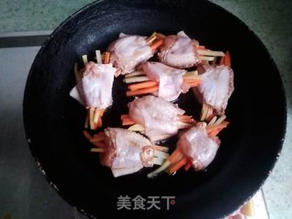 酿鸡翅的做法步骤：10