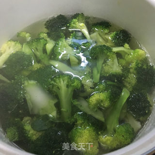 蒜香西兰花的做法步骤:2