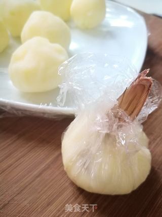 黄金虾球的做法步骤:8