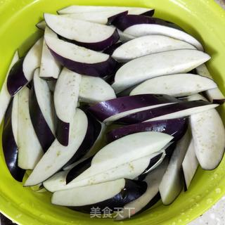 茄子盖浇饭的做法步骤:4