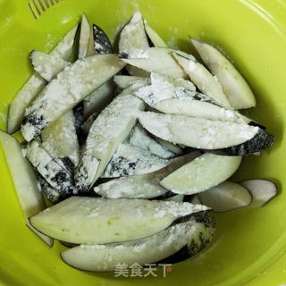 茄子盖浇饭的做法步骤:5