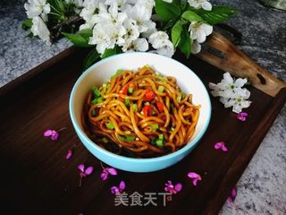 葱油拌面的做法步骤:15