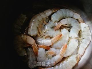 葱油炒大虾的做法步骤:2