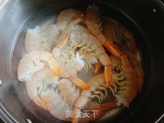 葱油炒大虾的做法步骤:3