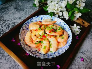 葱油炒大虾的做法步骤:12