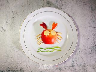 苹果螃蟹的做法步骤:4