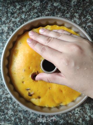 红枣核桃南瓜发糕的做法步骤:9