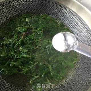 菊花芽蛋汤的做法步骤:9