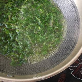 菊花芽蛋汤的做法步骤:12