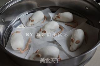 糯米小白鼠的做法步骤:8