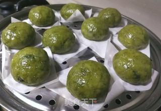 艾草青团的做法步骤:14